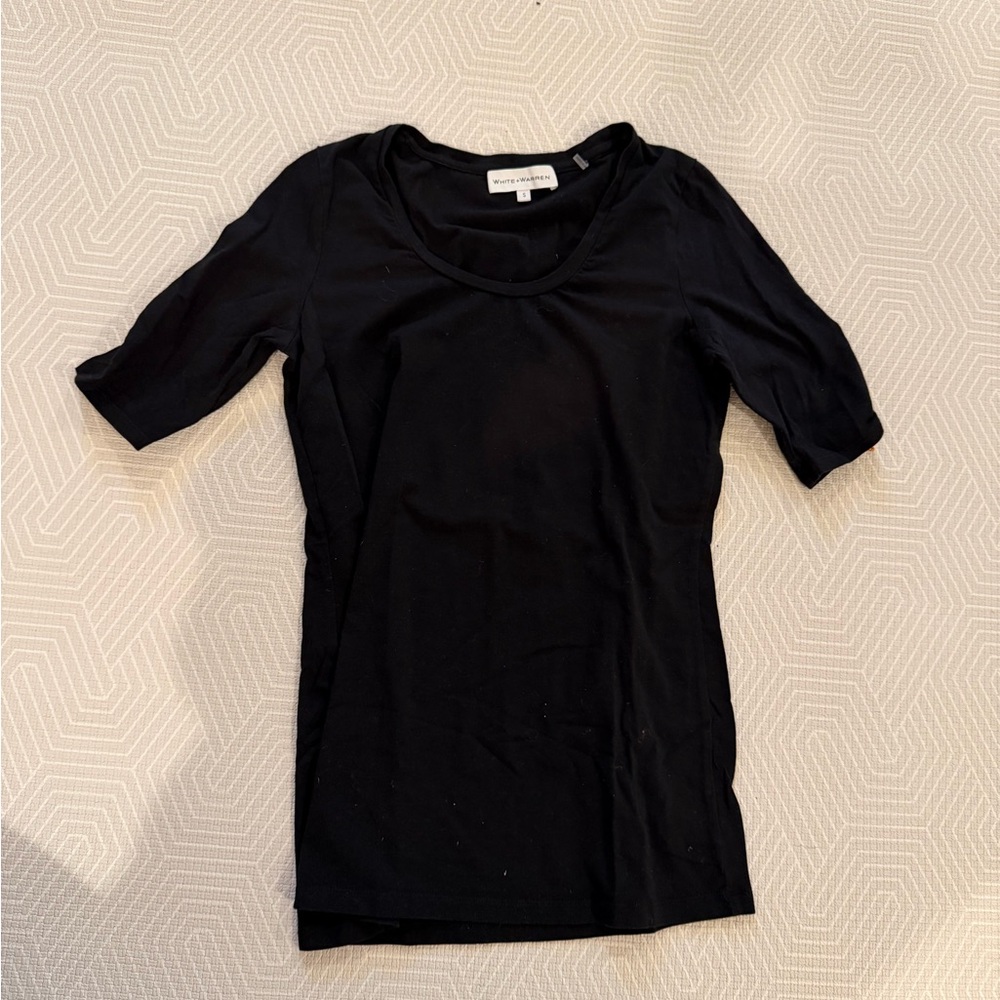 White + Warren Black Top